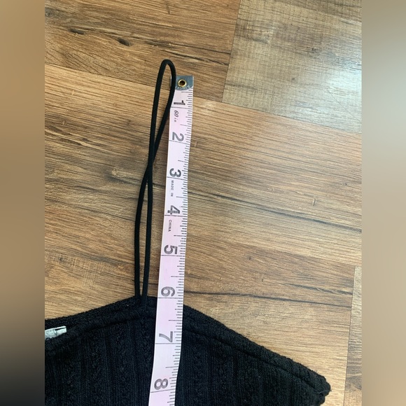 Knit Ribbed Cropped Top NWT - Picture 14 of 15